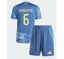 Ajax Jordan Henderson #6 Koszulka Wyjazdowa dzieci 2024-25 Krótki Rękaw (+ krótkie spodenki)